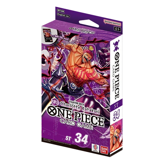 [PREVENTA 04/09/2026] One Piece TCG: Starter Deck [ST-34] Katakuri