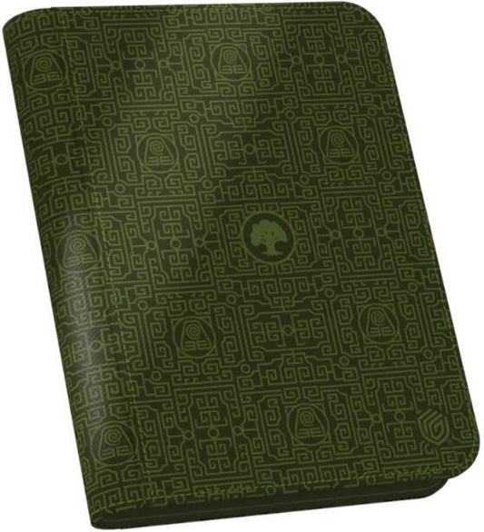 Magic: The Gathering Avatar: The Last Airbender Zipfolio 160 Xenoskin - Green Mana - Ultimate Guard Storage Albums