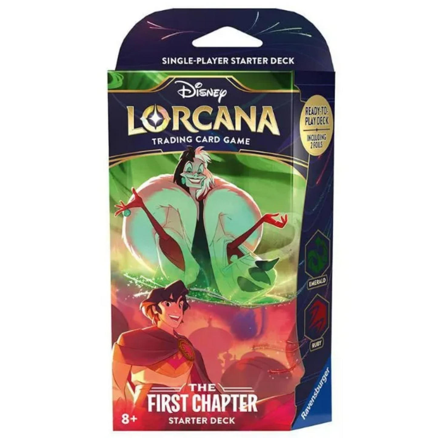 Disney Lorcana: The First Chapter Emerald & Ruby Starter Deck