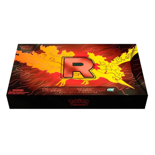 Team Rocket's Moltres ex Ultra Premium Collection - Inglés