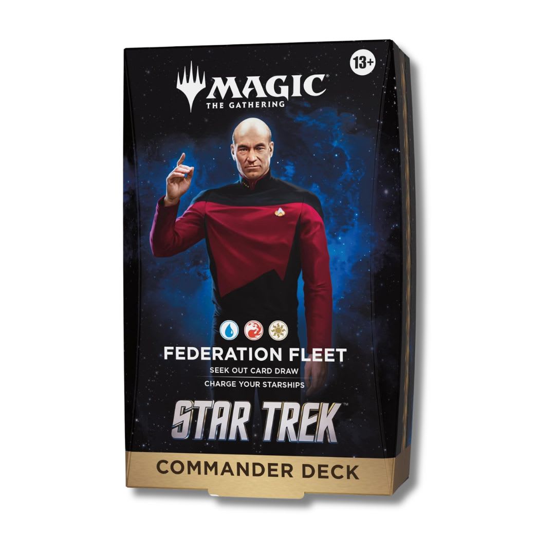 [PREVENTA 13/11/2026] Magic the Gathering: Star Trek Commander Deck - Federation Fleet (Inglés)