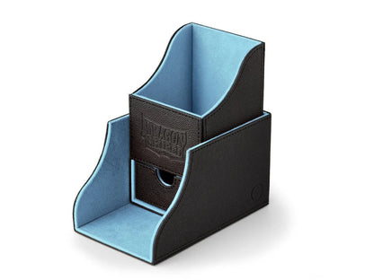 DRAGON SHIELD - NEST+ 100 - DECK BOX WITH DICE HOLDER - BLACK/BLUE
