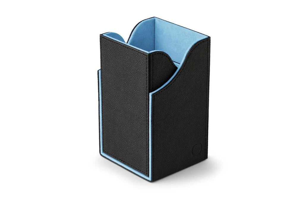 DRAGON SHIELD - NEST+ 100 - DECK BOX WITH DICE HOLDER - BLACK/BLUE