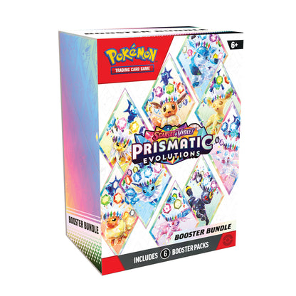 Scarlet & Violet – Prismatic Evolutions – Booster Bundle – Ingles