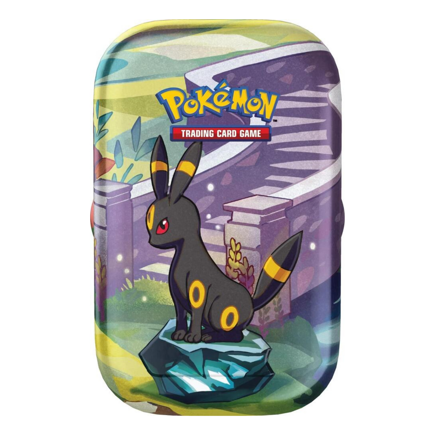 [PREVENTA 07/02/25] Scarlet & Violet – Prismatic Evolutions – Mini Tin (Umbreon) – Ingles