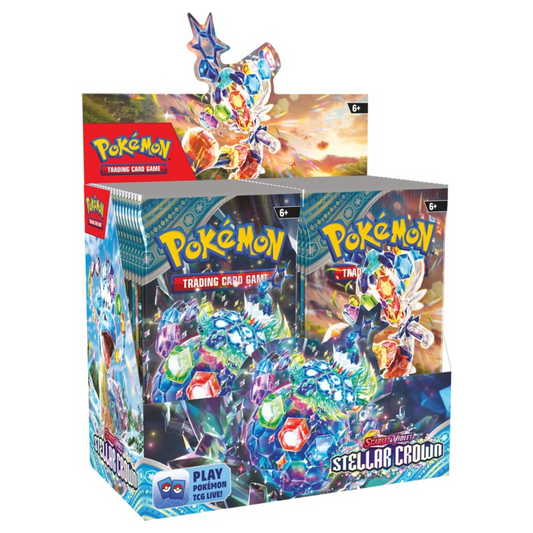 Scarlet & Violet – Stellar Crown – Booster Box – Inglés