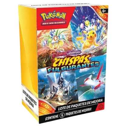 Escarlata y Purpura: Chispas Fulgurantes – Booster Bundle – Español