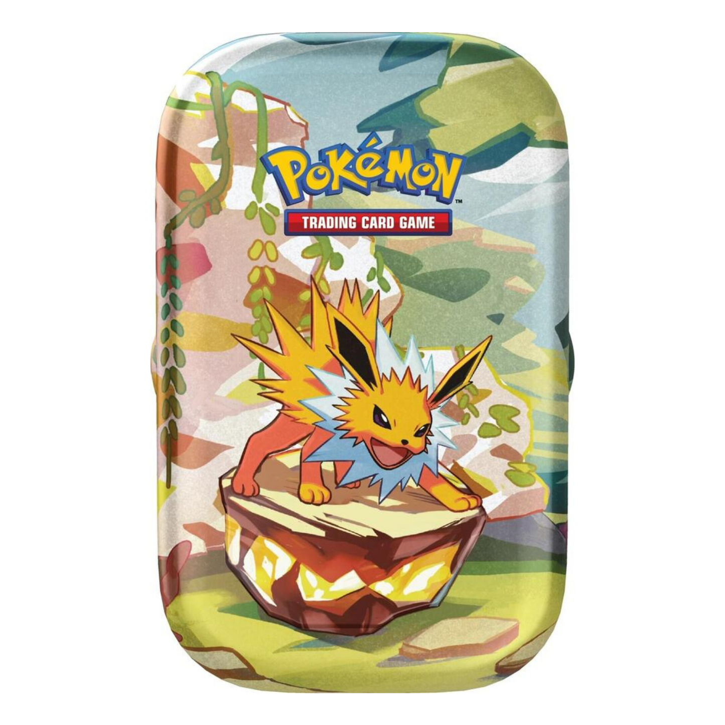 [PREVENTA 07/02/25] Scarlet & Violet – Prismatic Evolutions – Mini Tin (Jolteon) – Ingles