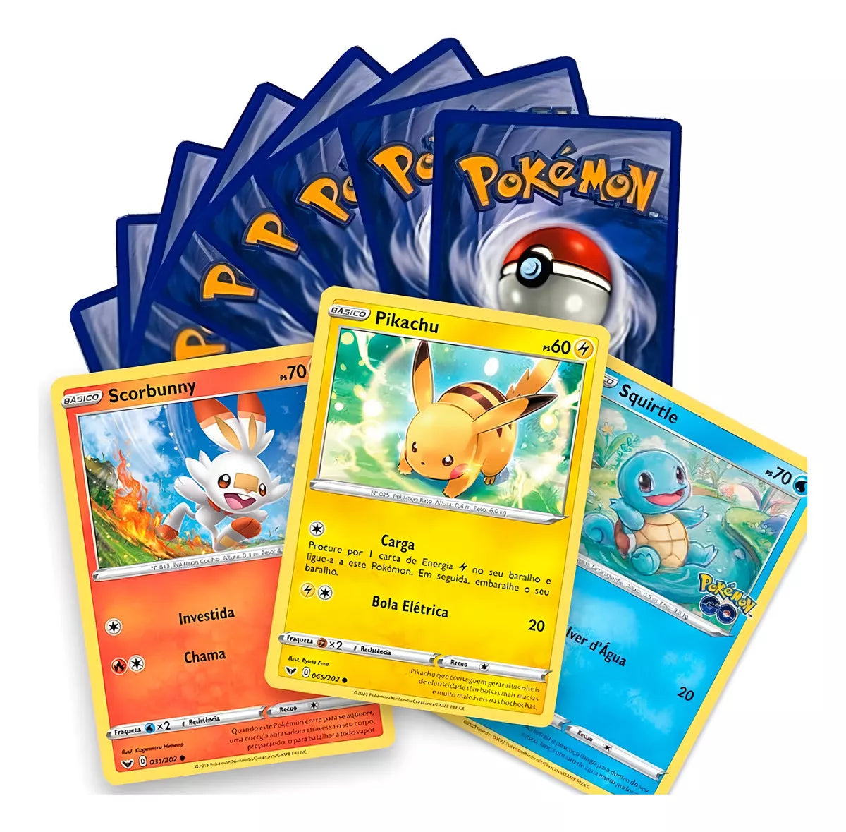 Lote de 100 Cartas Pokemon