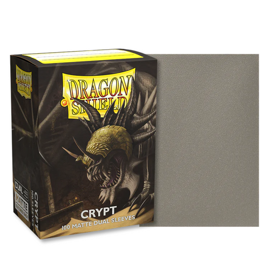 Protectores Dragon Shield 100 – Std. Matte Dual Crypt