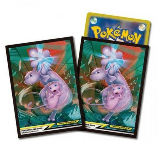 Mewtwo & Mew Tag Team 64ct Pokémon Center Sleeves