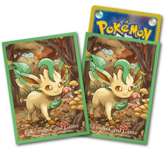 Leafeon 64ct Pokémon Center Sleeves