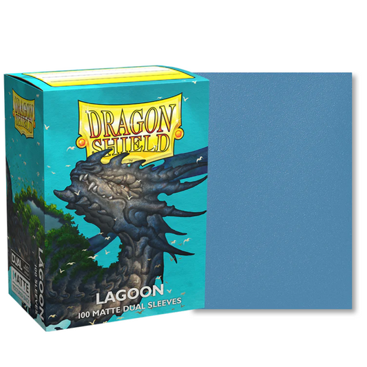 Protectores Dragon Shield 100 – Std. Dual Matte Lagoon