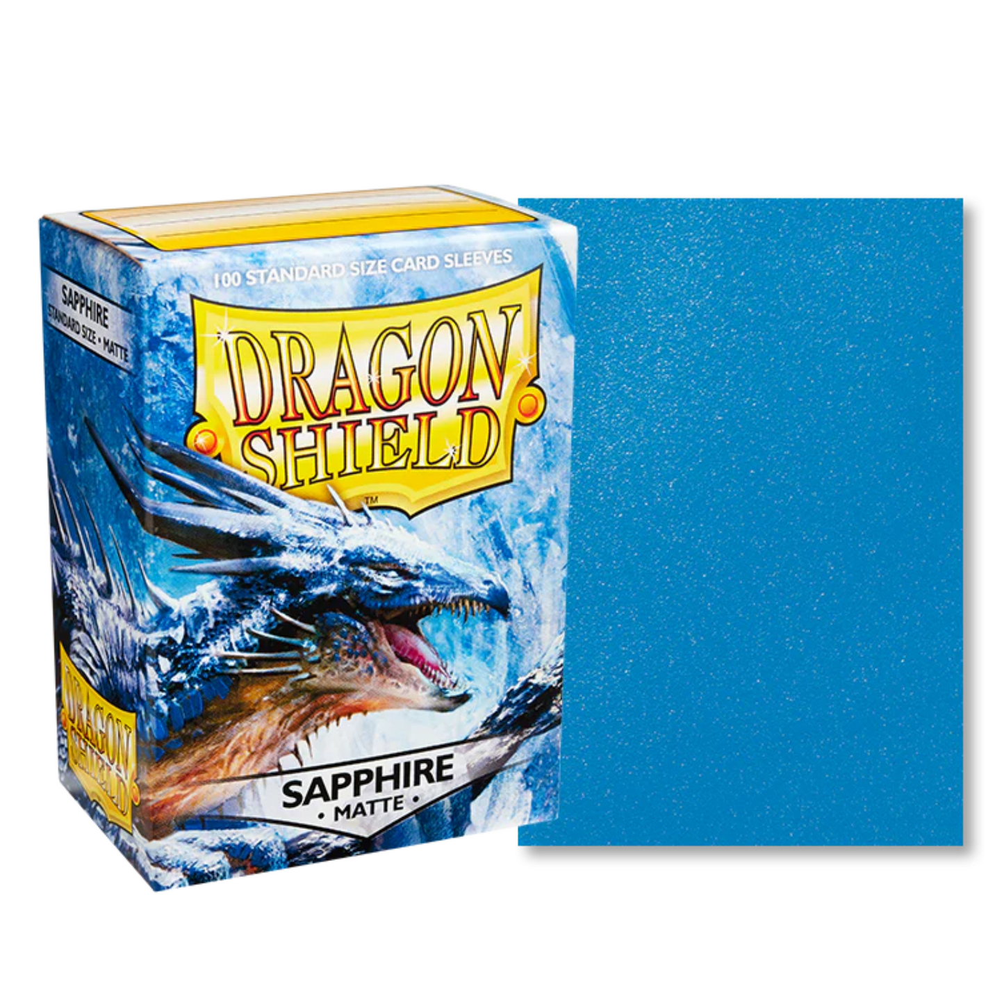 Protectores Dragon Shield 100 – Std. Matte Sapphire