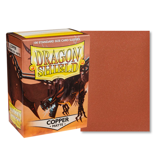 Protectores Dragon Shield 100 – Std. Matte Copper