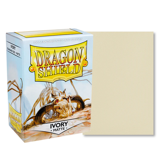 Protectores Dragon Shield 100 – Std. Matte Ivory