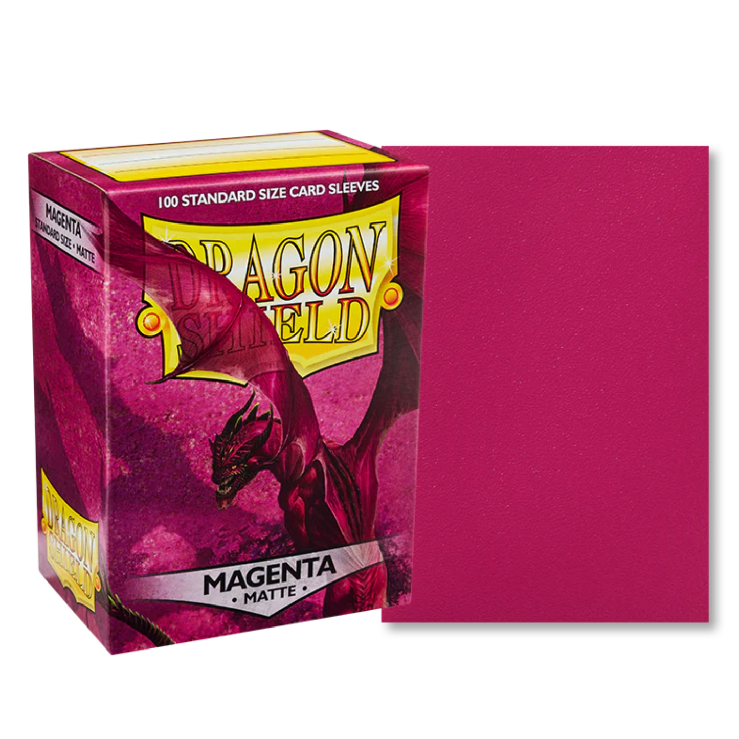 Protectores Dragon Shield 100 – Std. Matte Magenta