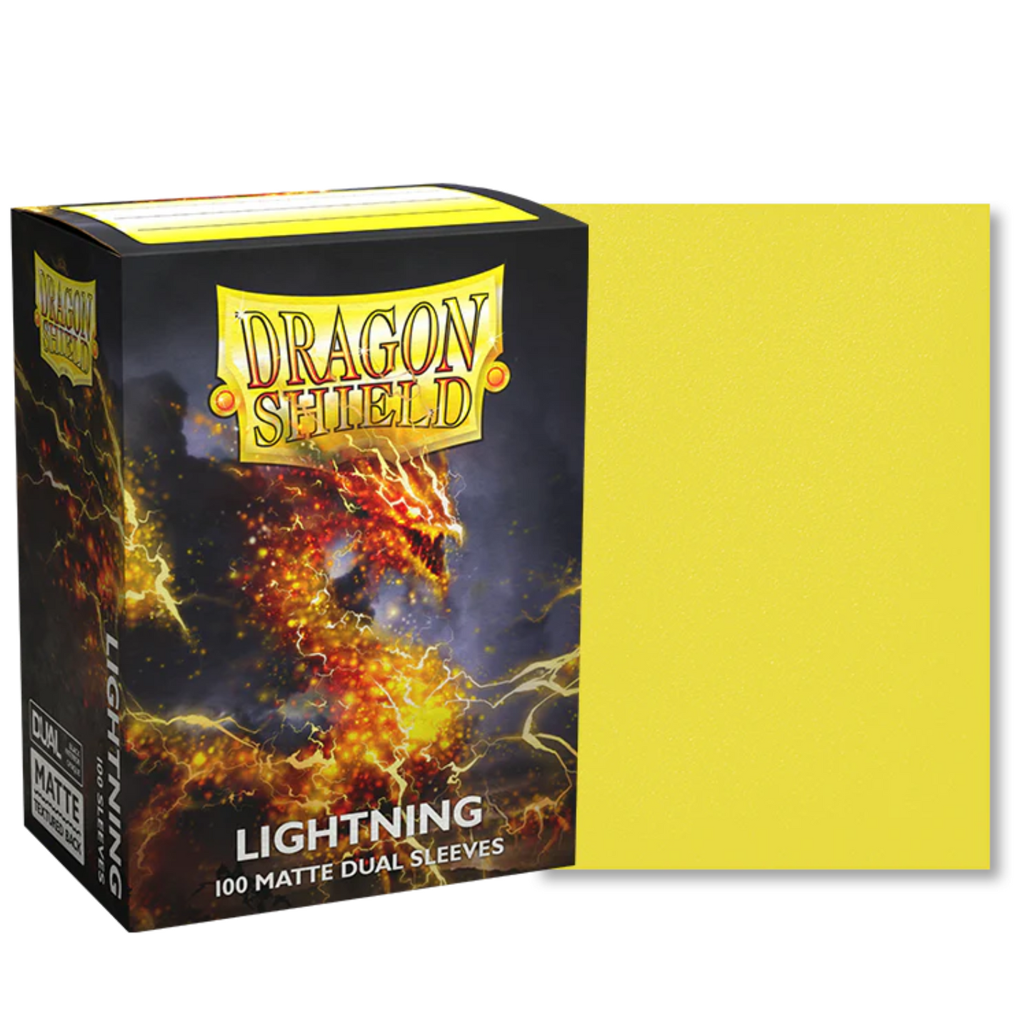 Protectores Dragon Shield 100 – Std. Matte Dual Lightning