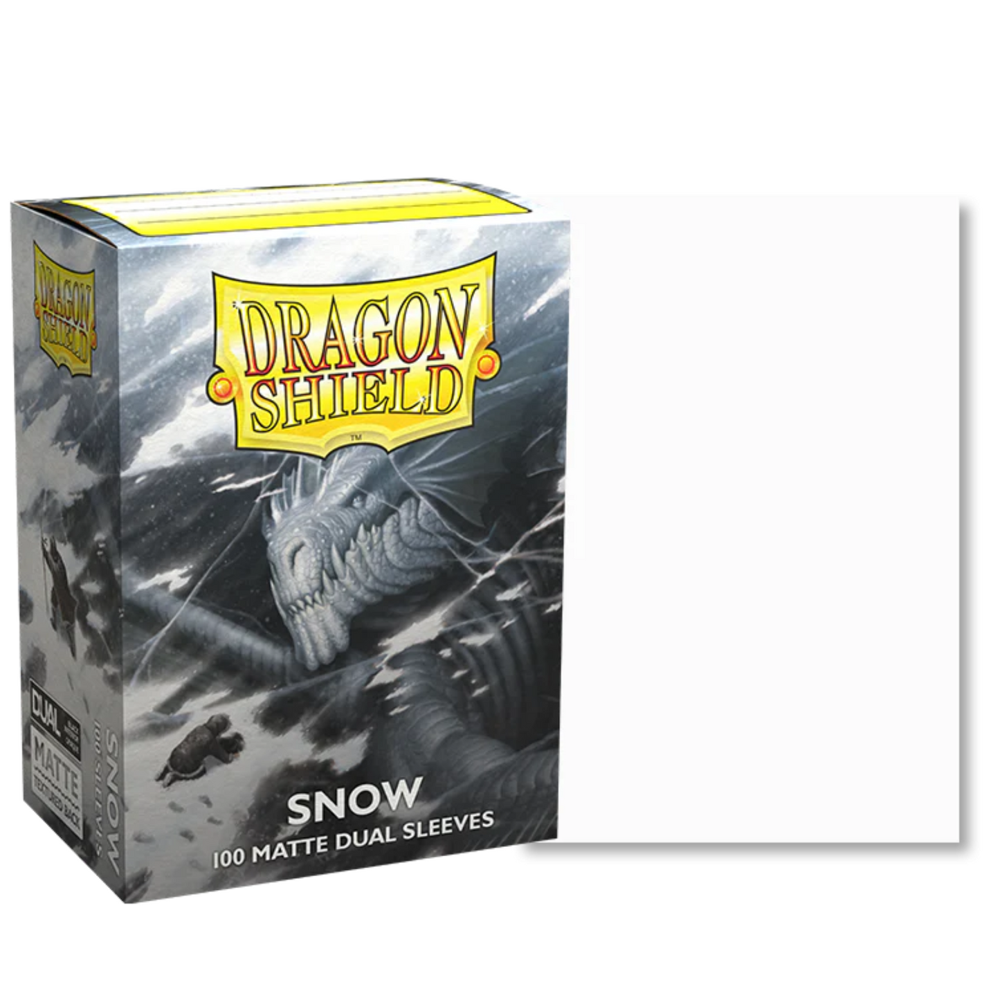 Protectores Dragon Shield 100 – Std. Matte Dual Snow