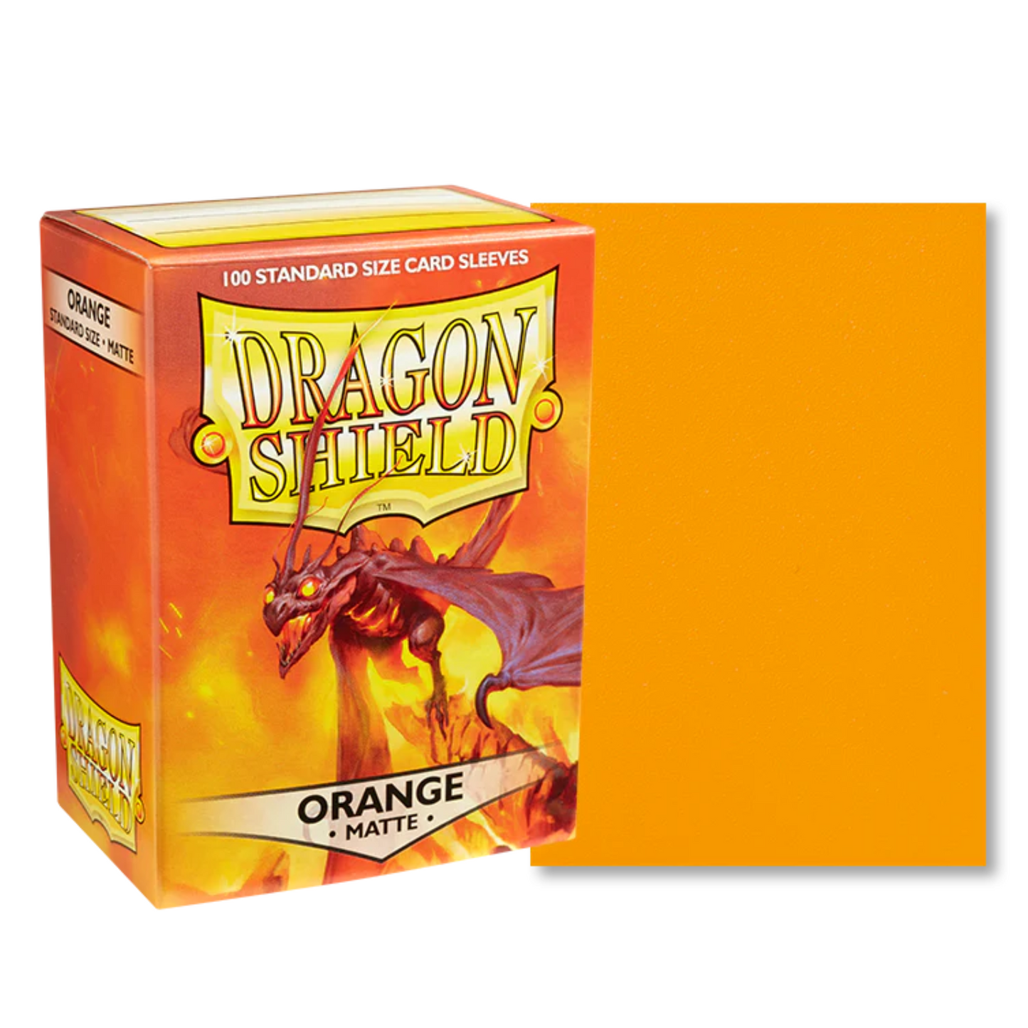 Protectores Dragon Shield 100 – Std. Matte Orange