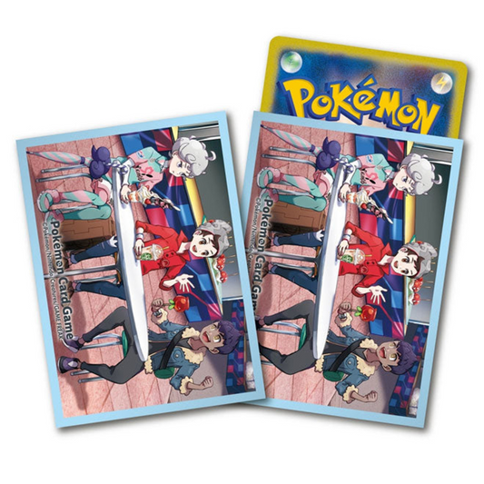 Trainers Off Shot! Victor, Hop, & Bede 64ct Pokémon Center Sleeves