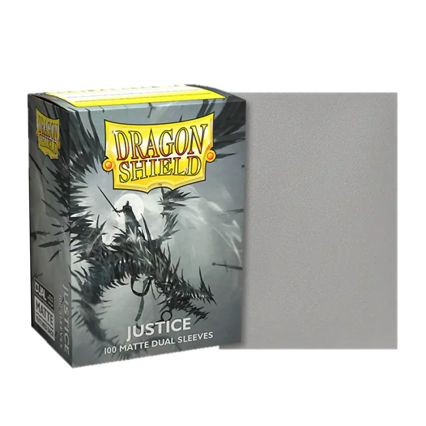 Protectores Dragon Shield 100 – Std. Matte Dual Justice