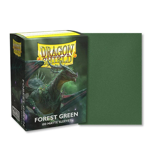 Protectores Dragon Shield 100 – Std. Matte Forest Green