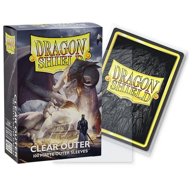 Protectores Dragon Shield 100 – Std. Clear Outer (Oversleeves)