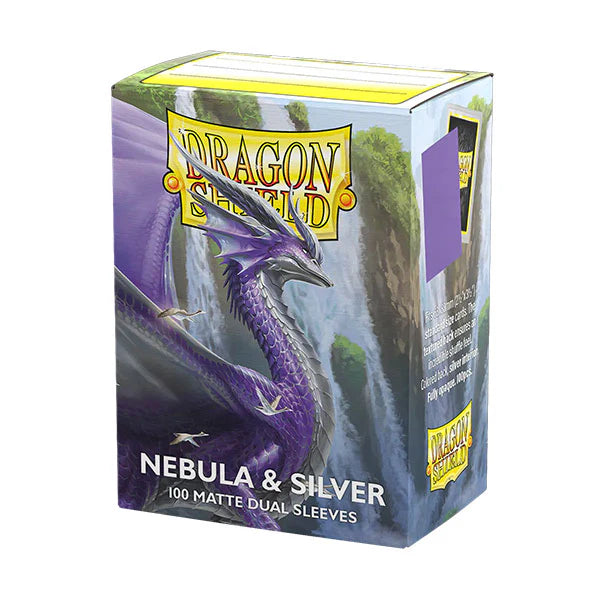 DRAGON SHIELD - DUAL MATTE- Nebula & Silver