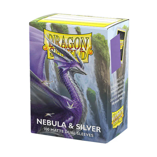 DRAGON SHIELD - DUAL MATTE- Nebula & Silver