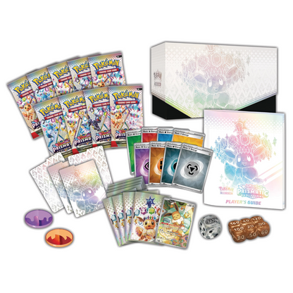 Scarlet & Violet: Prismatic Evolutions – Elite Trainer Box – Ingles