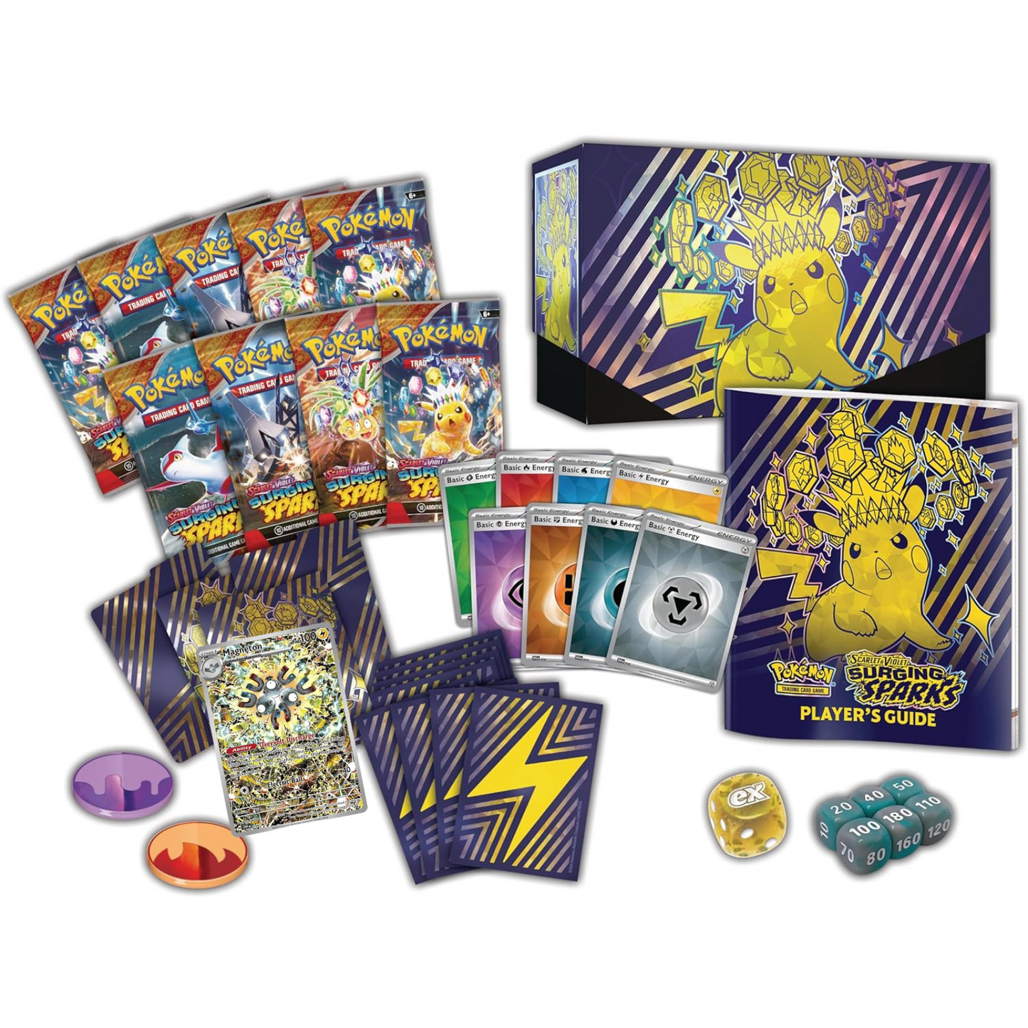 Scarlet & Violet: Surging Sparks – Elite Trainer Box – Ingles
