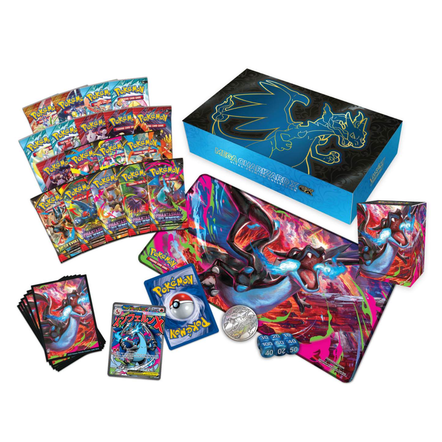 Mega Charizard X Ultra Premium Collection - Español
