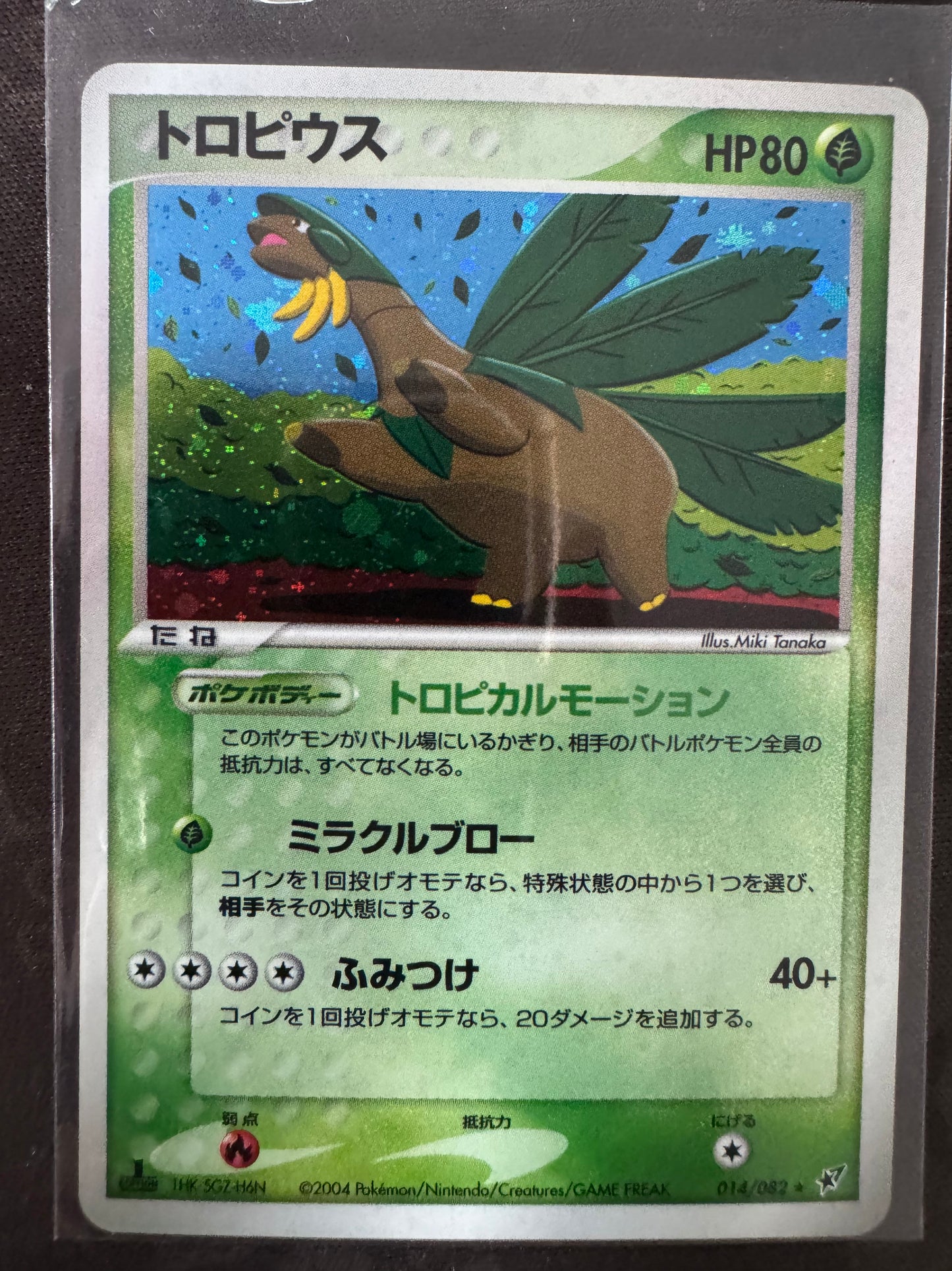 Tropius - 014/082 - Holo 1st Edition