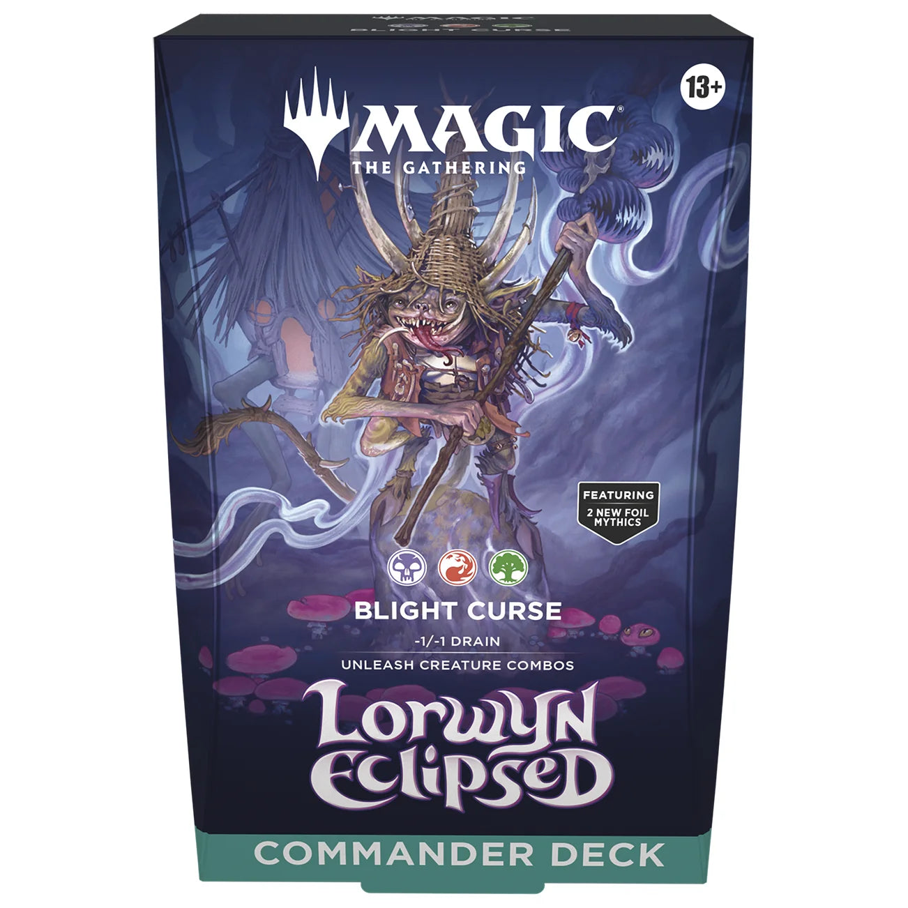 [PREVENTA 23/01/26] Lorwyn Eclipsed - Commander Deck (Blight Curse) - Español