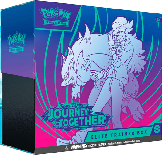 [4ta PREVENTA 28/03/25] Scarlet & Violet – Journey Together – Elite Trainer Box – Ingles