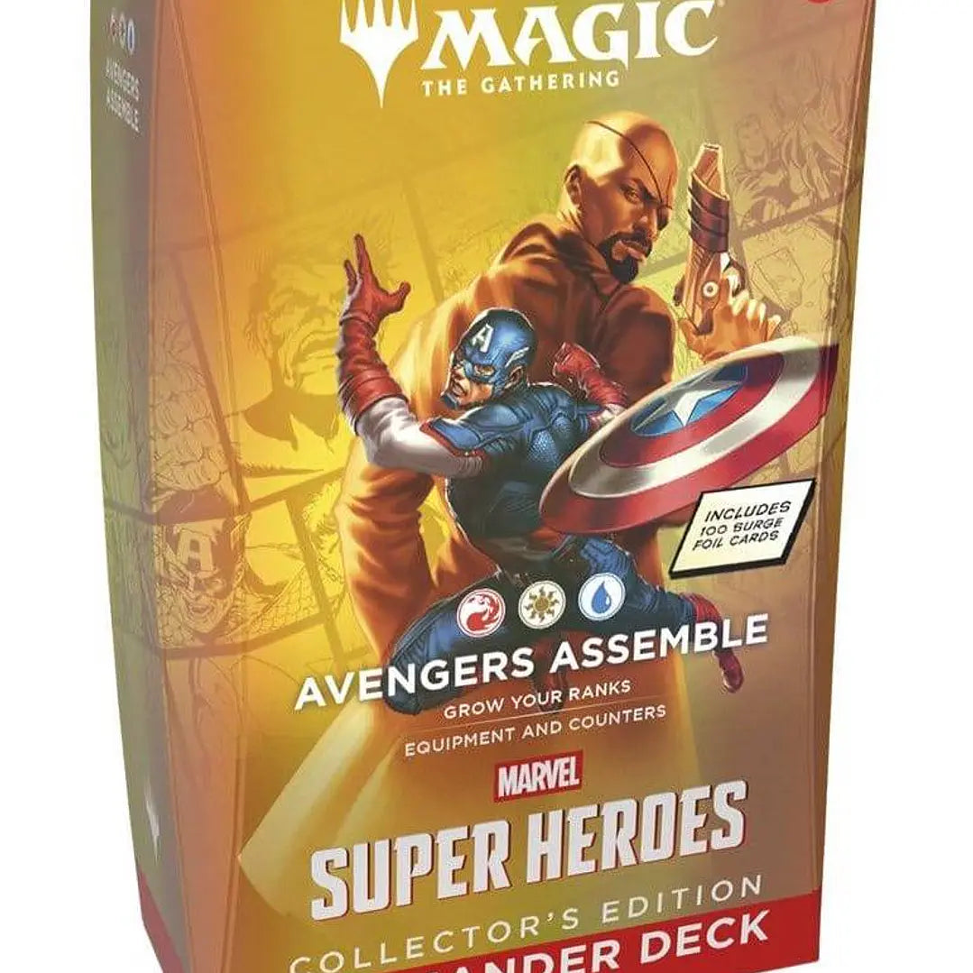[PREVENTA 26/06/2026] Magic the Gathering: Marvel Super Heroes Commander Collector Deck - INGLÉS