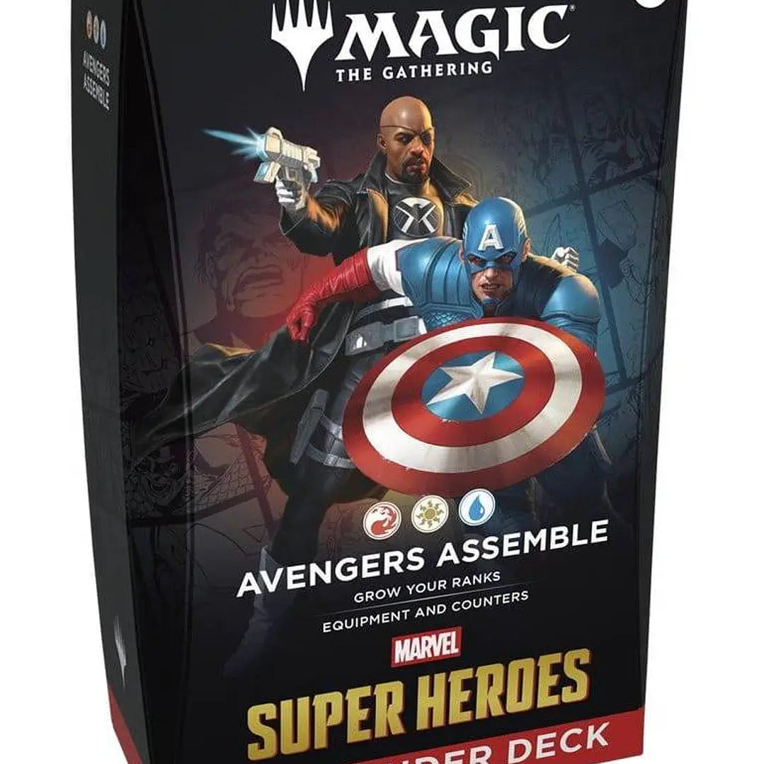 [PREVENTA 26/06/2026] Magic the Gathering: Marvel Super Heroes Commander Deck - Avengers Assemble - INGLÉS