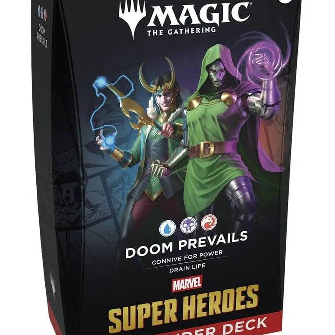 [PREVENTA 26/06/2026] Magic the Gathering: Marvel Super Heroes Commander Deck - Doom Prevails - INGLÉS