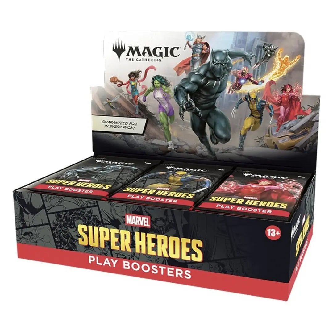[PREVENTA 26/06/2026] Magic the Gathering: Marvel Super Heroes Play Booster display