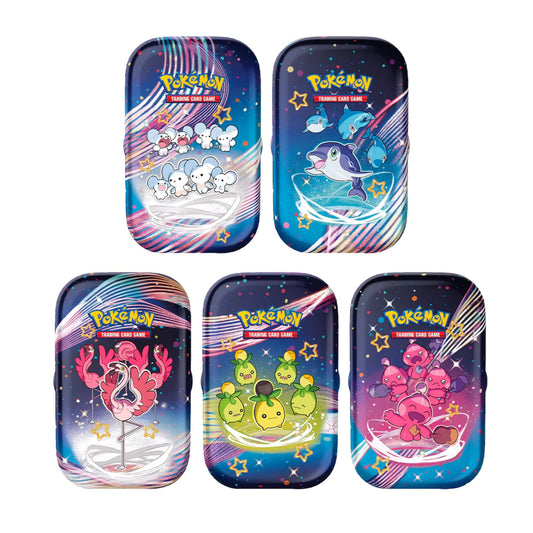 Pokémon Paldean Fates Mini Tin – (SIN SOBRES)