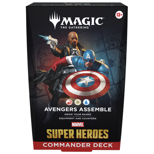 [PREVENTA 26/06/2026] Magic the Gathering: Marvel Super Heroes Commander Deck - Avengers Assemble - INGLÉS