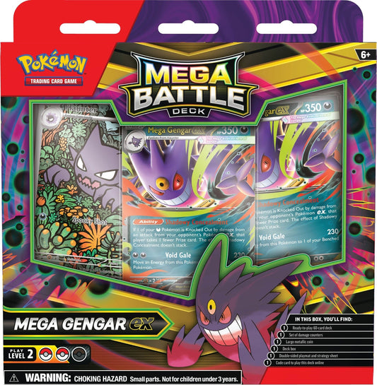 Mega Battle Deck (Mega Gengar ex)  – Español