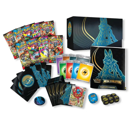Mega Evolution (Base Set) - Elite Trainer Box - Español (Lucario)