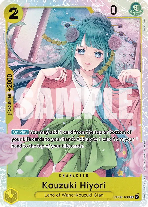 Kouzuki Hiyori - OP06-106 - Super Rare Foil