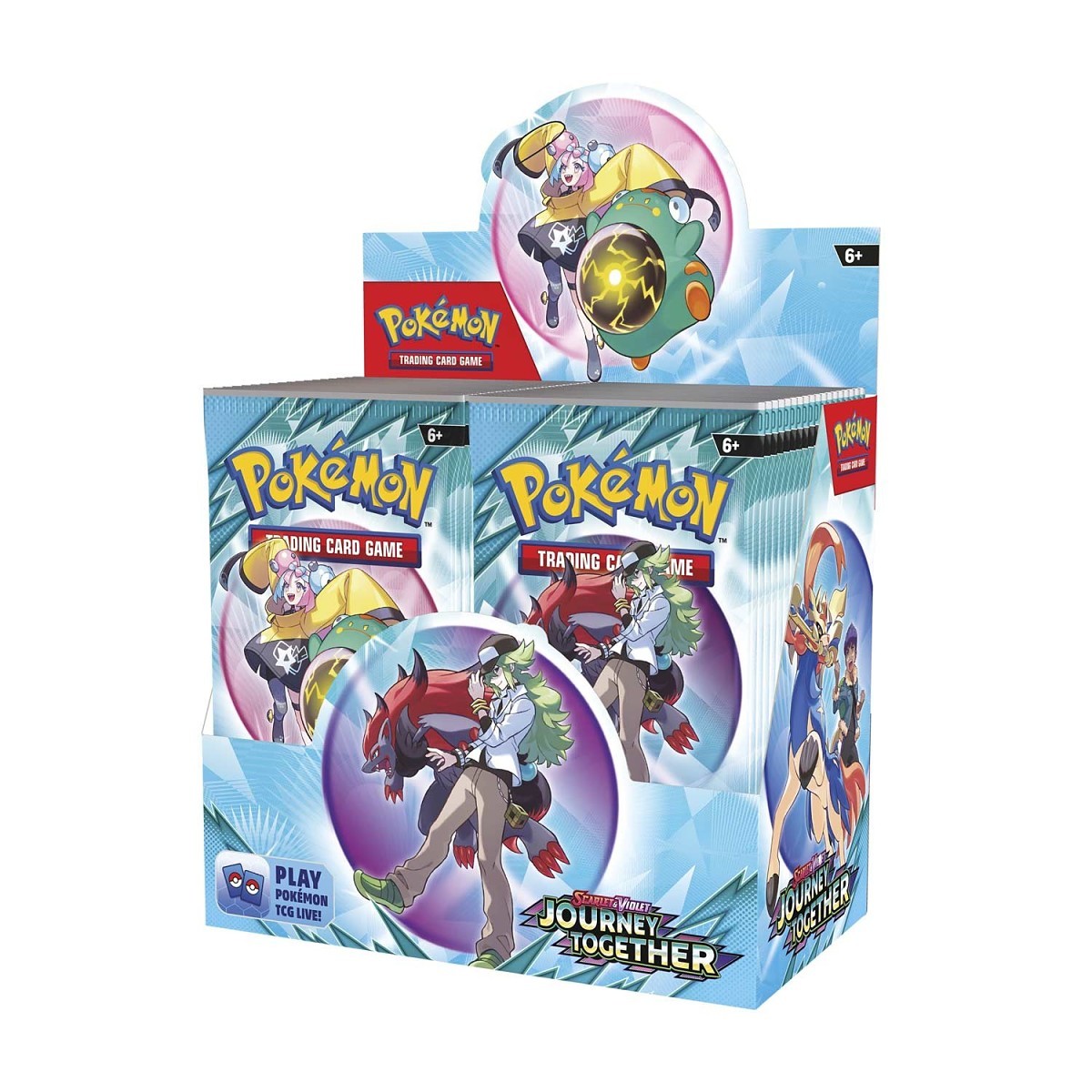 [3ra PREVENTA 28/03/25] Scarlet & Violet – Journey Together – Booster Box – Ingles