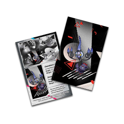 Scarlet & Violet Black Bolt & White Flare – Unova Collection – Mini Tin (Chandelure & Zorua) – Español