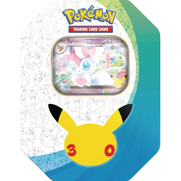 [PREVENTA 16/09/26] 30th Celebration - Ex Tin (Sylveon) - Inglés