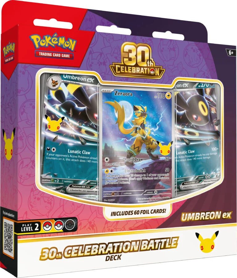 [PREVENTA 30/10/26] 30th Celebration - Ex Battle Deck (Umbreon)  – Español
