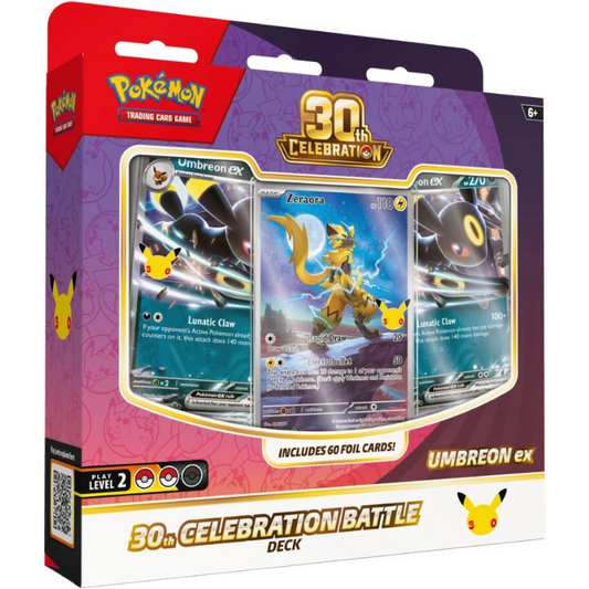[PREVENTA 30/10/26] 30th Celebration - Ex Battle Deck (Umbreon)  – Español
